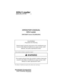 John Deere 624J cargador pdf manual del operador