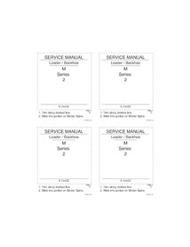 Case 580M, 580SM, 590SM Series 2 backhoe loader pdf service manual  - Case manuals - CASE-6-74432-EN