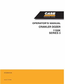 Manual do operador do trator de esteira Case 1150K Série 3 pdf - Case manuais - CASE-87538948NA-EN