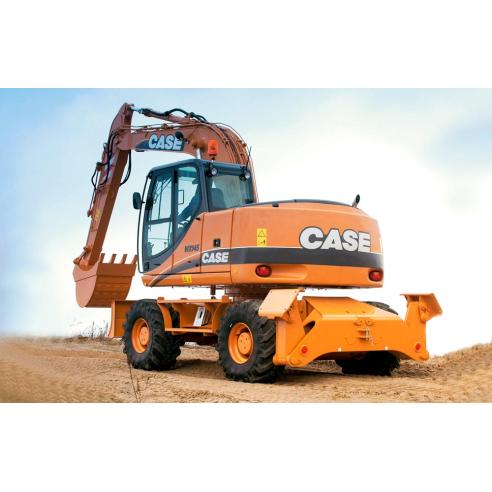 Case WX145, WX165, WX185 excavator service manual - Case manuals - CASE-9-91221