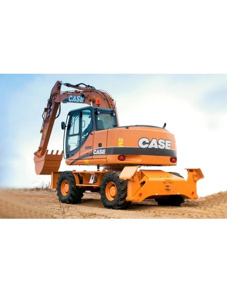 Manual de servicio de la excavadora Case WX145, WX165, WX185 - Caso manuales - CASE-9-91221
