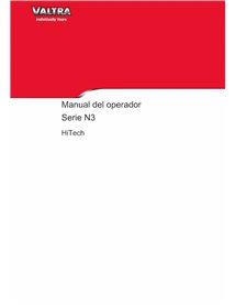 Valtra N103 H, N113 H, N123 H tractor pdf operator's manual ES - Valtra manuals - VALTRA-39861333-ES