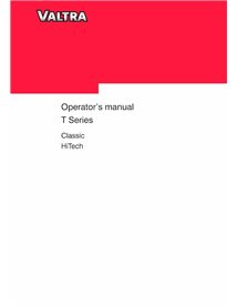 Valtra T121c, T131c, T161c, T171c, T121h, T131h, T151eh, T161h, T171h, T191h tractor manual del operador pdf - Valtra manuale...