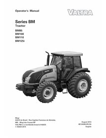 Manuel d'utilisation du tracteur Valtra BM85, BM100, BM110, BM125i pdf - Valtra manuels - VALTRA-85134300-EN