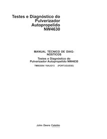 TM803054-2013 John Deere NW4630 pulvérisateur automoteur pdf diagnostic et manuel de tests PT