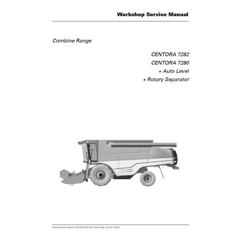 Manual de reparo da colheitadeira Massey Ferguson MF 7282, 7280 CENTORA - Massey Ferguson manuais - MF-D3111800M2