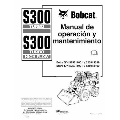 BOBCAT-S300-6902700-ES-OM - Lince manuais - BOBCAT-S300-6902700-ES-OM