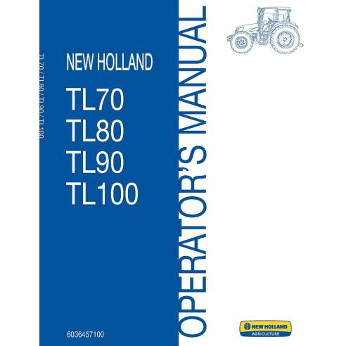 Manual do operador de trator New Holland TL70, TL80, TL90, TL100 - New Holland Agricultura manuais - NH-6036457100