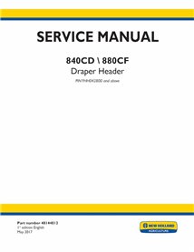 NH-48144012-SM New Holland 840CD, 880CF header service manual