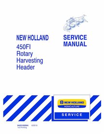 Manual de servicio del cabezal New Holland 450FI - New Holand Agricultura manuales - NH-84291050NA-SM-EN