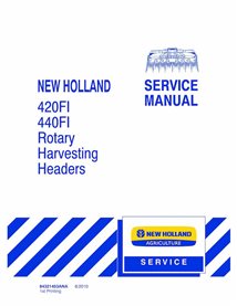 NH-84321453ANA-SM Manual de serviço da plataforma New Holland 420FI, 440FI