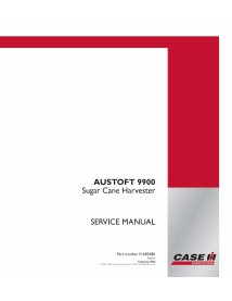 Case IH Austoft 9900 sugar cane harvester service manual  - Case IH manuals - CASE-51683486-SM-EN