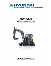 Hyundai HW65AH wheeled excavator service manual  - Hyundai manuals - HYUNDAI-HW65AH-SM-EN