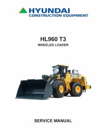 Hyundai HL960 T3 wheel loader service manual  - Hyundai manuals - HYUNDAI-HL960T3-SM-EN