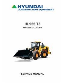 Hyundai HL955 T3 wheel loader service manual  - Hyundai manuals - HYUNDAI-HL955T3-SM-EN