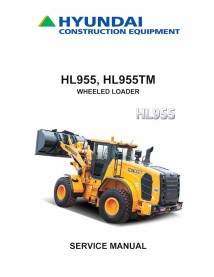 Hyundai HL955, HL955TM wheel loader service manual  - Hyundai manuals - HYUNDAI-HL955-955TM-SM-EN