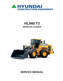 Hyundai HL940 T3 wheel loader service manual  - Hyundai manuals - HYUNDAI-HL940T3-SM-EN