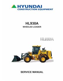 Hyundai HL930A wheel loader service manual  - Hyundai manuals - HYUNDAI-HL930A-SM-EN