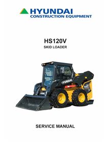 Hyundai HS120V skid loader service manual  - Hyundai manuals - HYUNDAI-HS120V-SM-EN