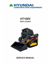 Hyundai HT100V skid loader service manual  - Hyundai manuals - HYUNDAI-HT100V-SM-EN