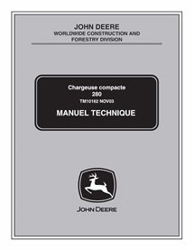 John Deere 280 skid steer loader pdf technical manual FR - John Deere manuals - JD-TM10162-FR