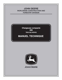 TM10162-FR John Deere 280 skid steer loader pdf technical manual FR