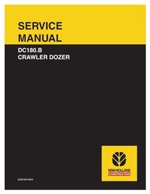 New Holland DC180B crawler dozer pdf workshop manual  - New Holland Construction manuals - NH-6036709100NA-EN