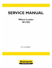 NH-84488417 New Holland W170C wheel loader pdf service manual