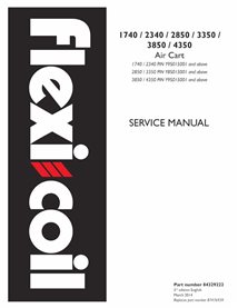 NH-84329222 New Holland 1740, 2340, 2850, 3350, 3850, 4350 air cart pdf service manual