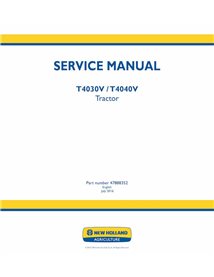 NH-47888352 New Holland T4030V, T4040V tractor pdf service manual