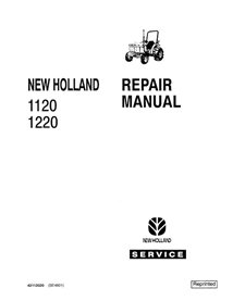 Manuel de réparation pdf scanné pour tracteur New Holland Ford 1120, 1220 - New Holland Agriculture manuels - NH-42112020-EN