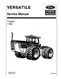 Manuel d'entretien pdf numérisé pour tracteur New Holland Ford 1150 - New Holland Agriculture manuels - NH-40115010-EN