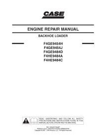 Manual de serviço do motor Case F4GE9454H - F4HE9484C - Case manuais - CASE-87630273