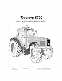 Manual do operador em pdf do trator Massey Ferguson 8210, 8220, 8240, 8250, 8260, 8270, 8280 - Massey Ferguson manuais - MF-3...