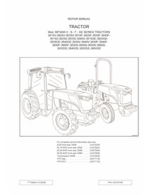 Massey Ferguson 3615, 3625, 3630, 3635, 3640, 3645, 3650, 3660 manual de reparación en pdf del tractor - Massey Ferguson manu...