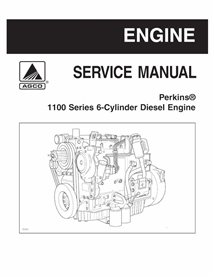 AGCO-1449585M1-SM Motor diésel Perkins serie 1100 de 6 cilindros manual de servicio en pdf