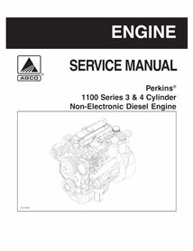 Manual de serviço em pdf do motor diesel de 6 cilindros Perkins série 1100 - Perkins manuais - AGCO-4283007M1-SM-EN