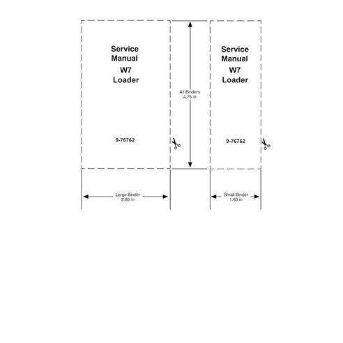 Manual de serviço em pdf da carregadeira de rodas Case W7 - Case manuais - CASE-9-76762R0-SM-EN