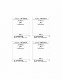 Manual de servicio en pdf del cargador de ruedas Case W24 - Case manuales - CASE-9-99737-SM-EN