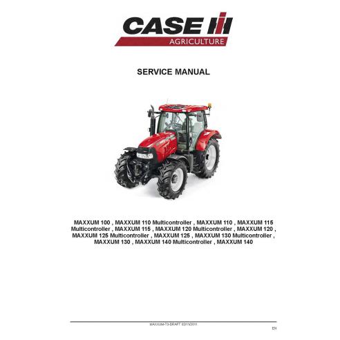 Case Ih MAXXUM 100, 110, 115, 120, 125, 130, 140 tractor service manual - Case IH manuals - CASE-MAXXUM-T3