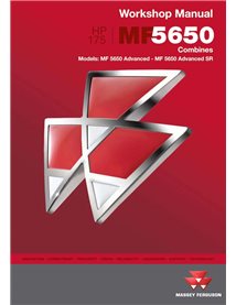 Massey Ferguson 5650 Advanced combine pdf workshop manual  - Massey Ferguson manuals - MF-CDMOI5650E01-WM-EN