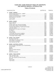 CASE-9-67890-SM Manual de serviço em pdf do trator de esteira Case 1450B, 1455B