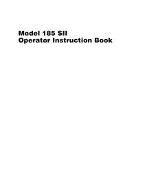 Manual del operador de la empacadora Massey Ferguson 185 en pdf - Massey Ferguson manuales - MF-700721671C-OM-EN