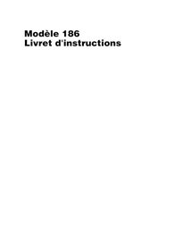 Manual do operador em pdf da enfardadeira Massey Ferguson 186 FR - Massey Ferguson manuais - MF-700723543A-OM-FR