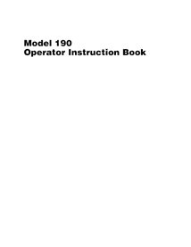 Manual del operador de la empacadora Massey Ferguson 190 en pdf - Massey Ferguson manuales - MF-700722208B-OM-EN