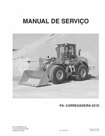 Manual de serviço em pdf da carregadeira de rodas Case 621D PT - Case manuais - CASE-6-44622BPG-SM-PT