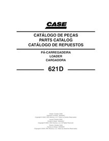 Catálogo de peças em pdf da carregadeira de rodas Case 621D - Case manuais - CASE-84243351-PC