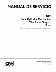 Case NEF Tier 2 engine pdf service manual ES - Case manuals - CNH-47899771-SM-ES