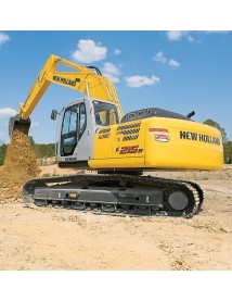 Manuel d'atelier des pelles New Holland E215B, E245B - Construction New Holland manuels - NH-87677762A