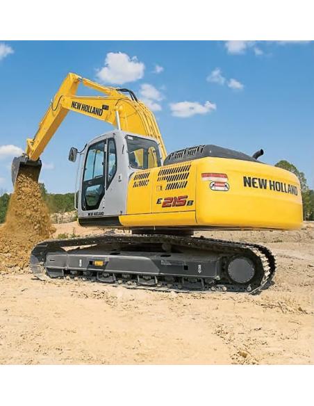 New Holland E215B, E245B excavator workshop manual - New Holland Construction manuals - NH-87677762A
